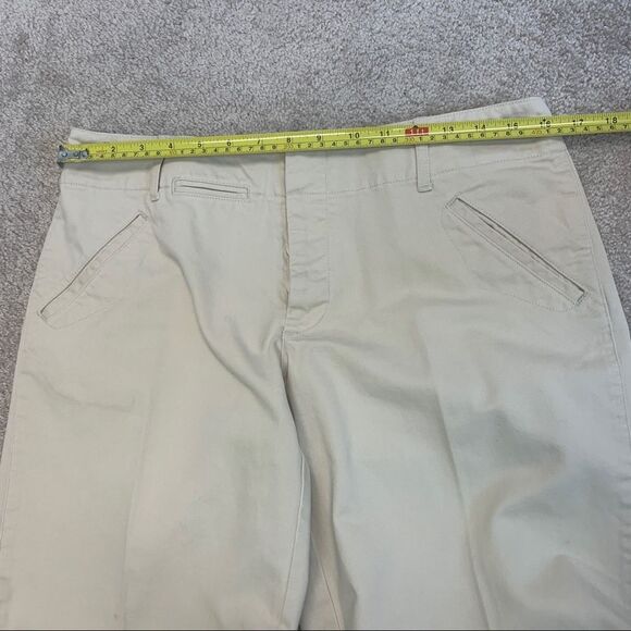 RALPH Lauren women's beige tan brown Bermuda shorts Sz 8 - Picture 9 of 12